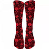 Red Skulls Socks