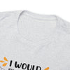 I Would Exercise But It Makes Me Spill My Beer Unisex Heavy Cotton Tee