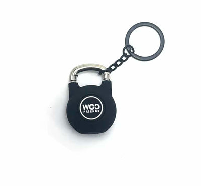 PVC Kettlebell Keychain