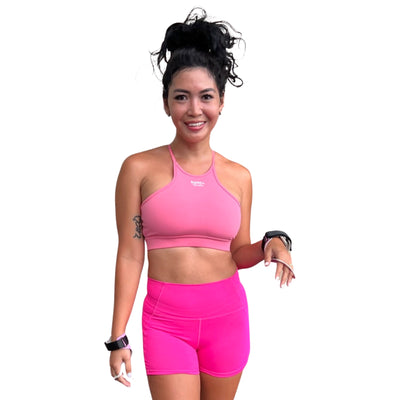We Glow Sports Bra Collection - Pink