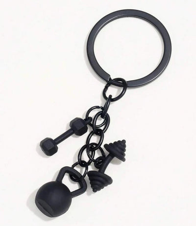Black Gun Fitness Keychain