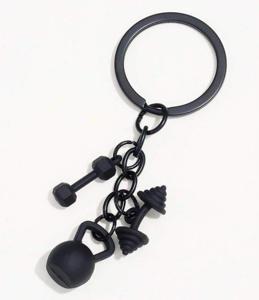 PVC Fitness Keychain - Barbell Beauties