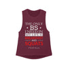The Only BS I Need Women's Flowy Scoop Muscle Tank