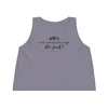 What the Fu** Women's Cropped Tank Top