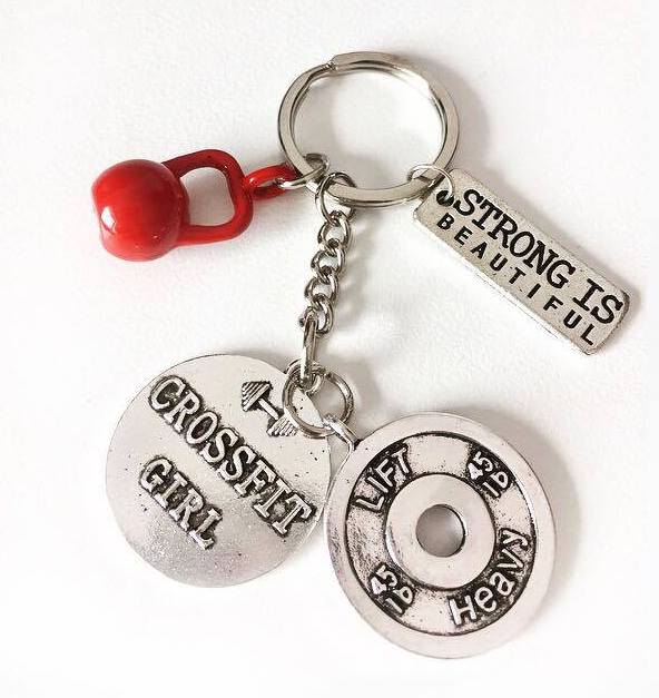 Crossfit keychain 2025