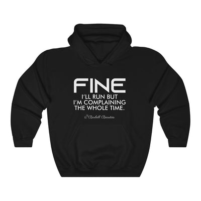 Fine I'll Run Unisex Heavy Blend™ Hooded Sweatshirt