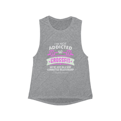 I'm Not Addicted to CrossFit Women's Flowy Scoop Muscle Tank