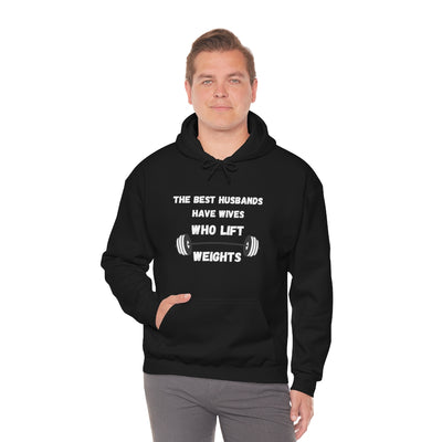 THE BEST HUSBAND Unisex Heavy Blend™ Hooded Sweatshirt
