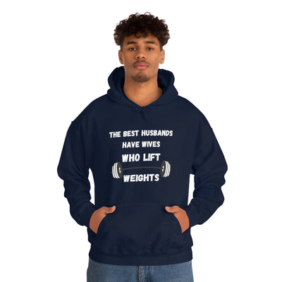 THE BEST HUSBAND Unisex Heavy Blend™ Hooded Sweatshirt