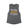 We Rise By Lifting Others Women's Flowy Scoop Muscle Tank