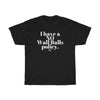 I HAVE A NO Wall Balls POLICY Unisex Heavy Cotton Tee