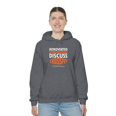 Introverted But Willing Unisex Heavy Blend™ Hooded Sweatshirt