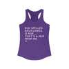 That's a NUR from me Women's Ideal Racerback Tank