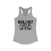 Kilos? I lift in Lbs Women's Ideal Racerback Tank