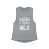 If You're Running With Me Women's Flowy Scoop Muscle Tank