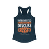 Introverted But Willing Women's Ideal Racerback Tank