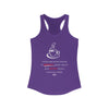 I DON'T GIVE A EEFFOC Women's Ideal Racerback Tank