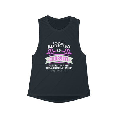 I'm Not Addicted to CrossFit Women's Flowy Scoop Muscle Tank