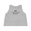 What the Fu** Women's Cropped Tank Top