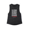 Be Strong Everyday Women's Flowy Scoop Muscle Tank