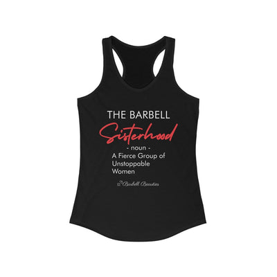 The Barbell Sisterhood Women's Ideal Racerback Tank
