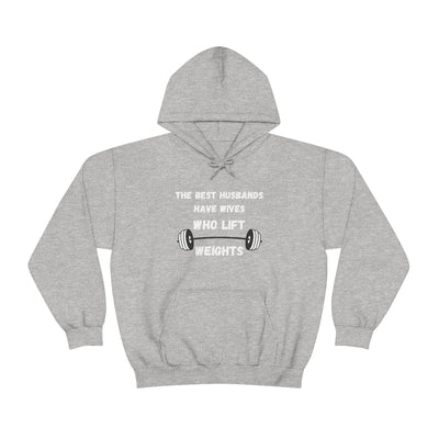 THE BEST HUSBAND Unisex Heavy Blend™ Hooded Sweatshirt