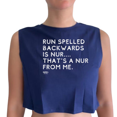 That's a NUR from me Women's Cropped Tank Top